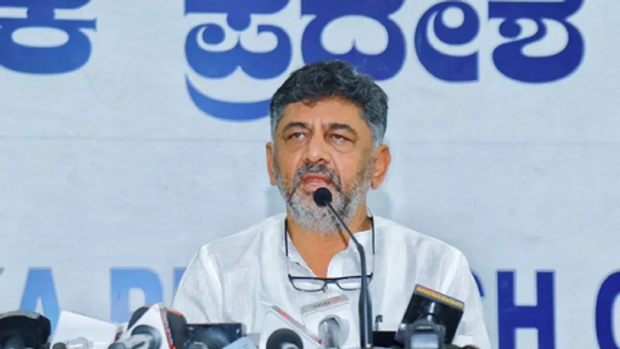 Karnataka Deputy Chief Minister D K Shivakumar (File image)