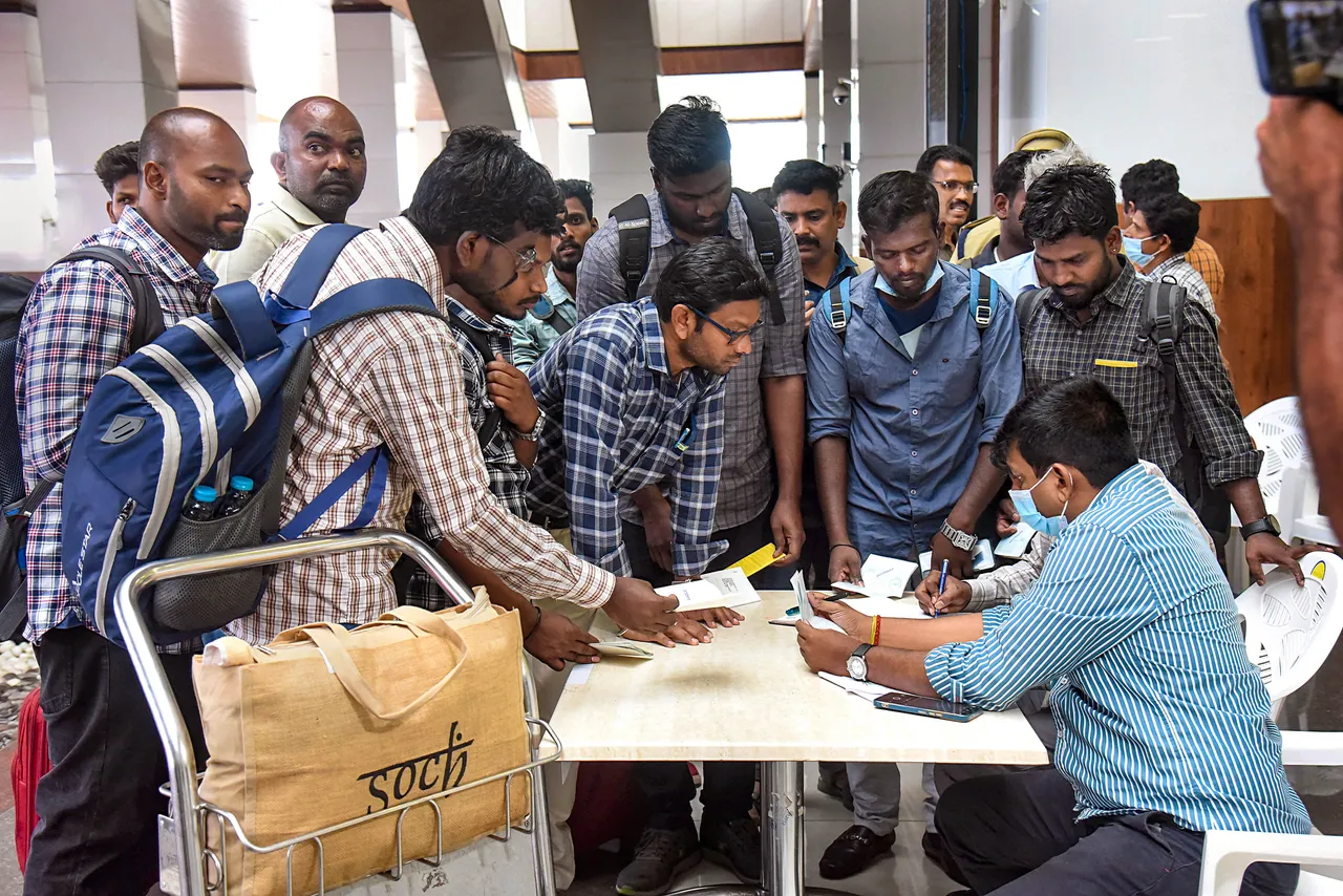 Operation Kaveri Indian evacuees in Kochi
