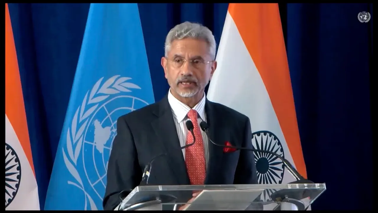 S Jaishankar in New York