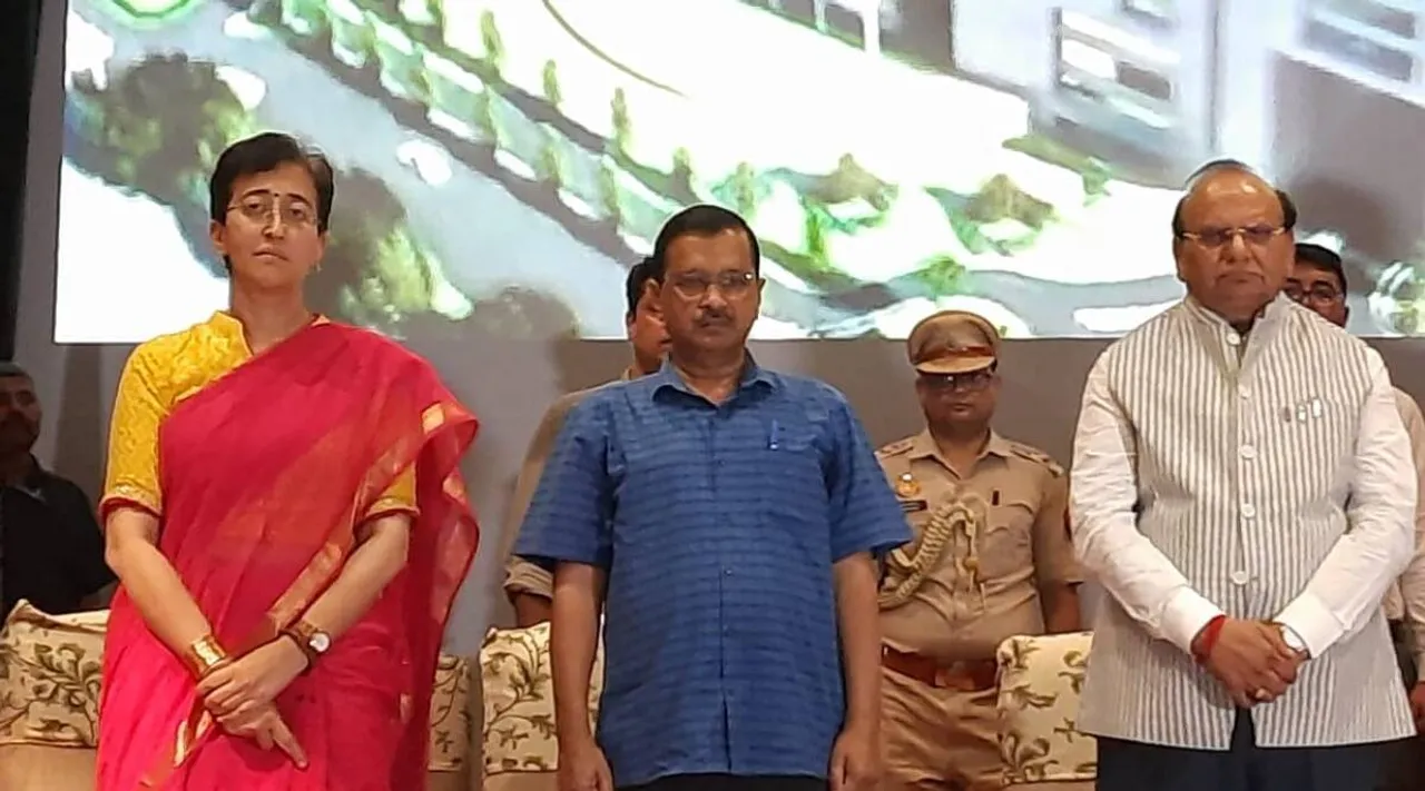 GGSIPU campus inauguration Arvind Kejriwal V K Saxena