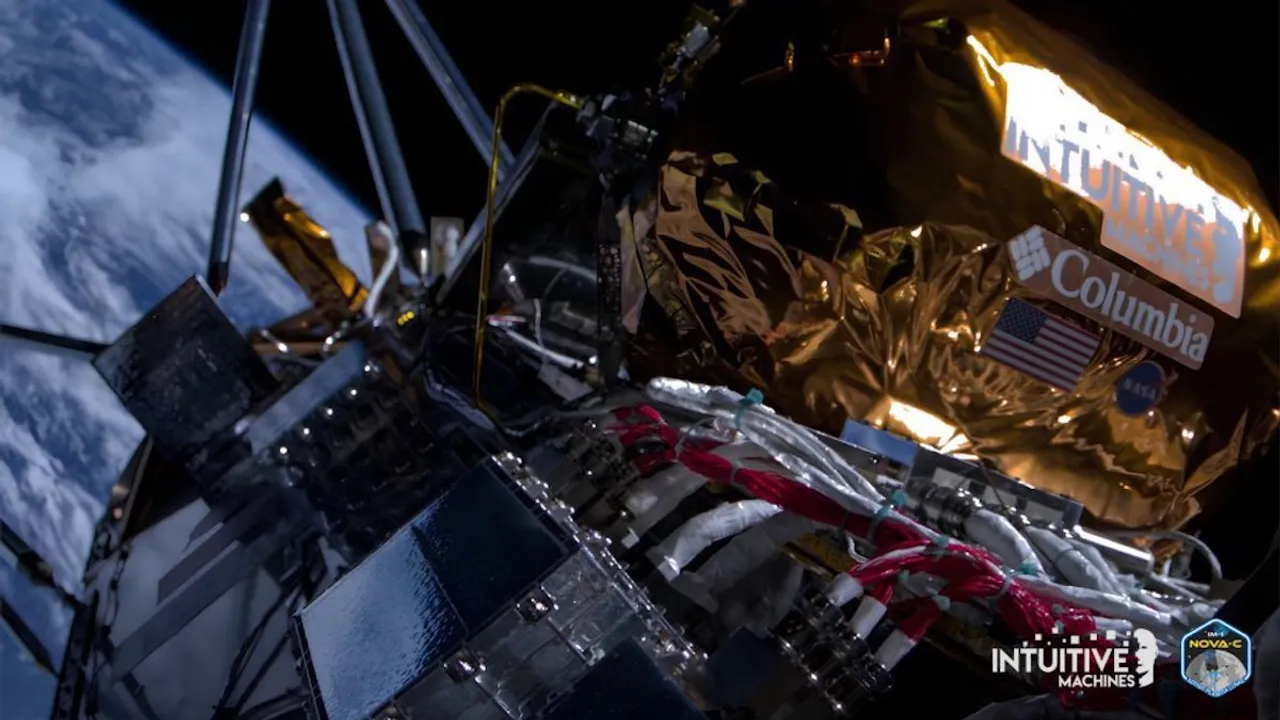 Intuitive Machines moon landing