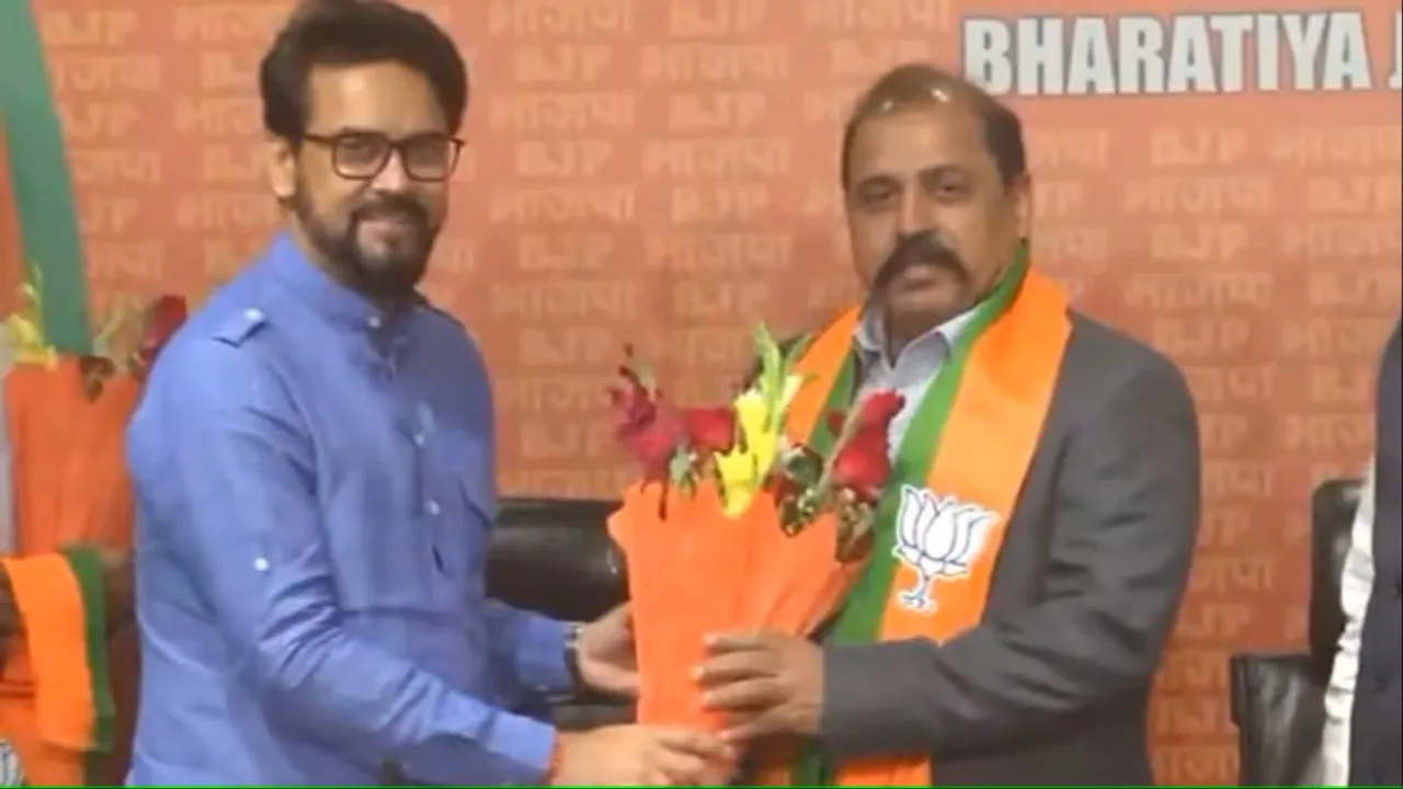 RKS Bhadauria joins BJP