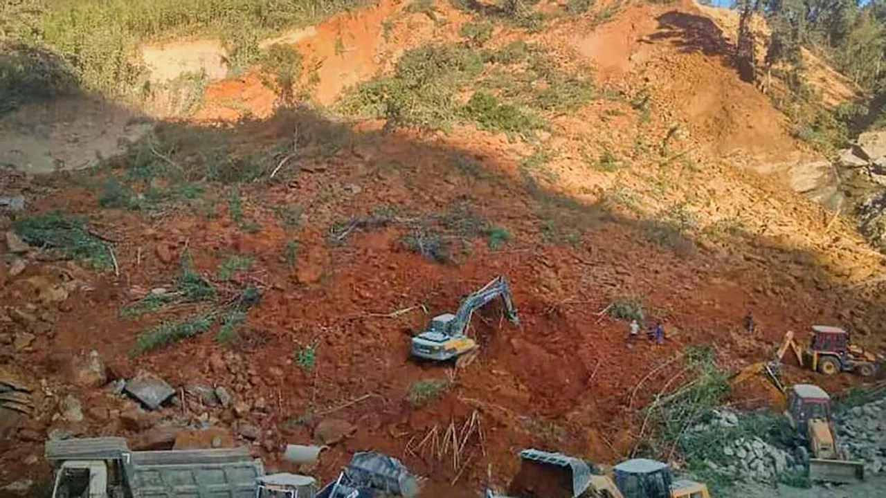 Mizoram Stone Quarry Collapse