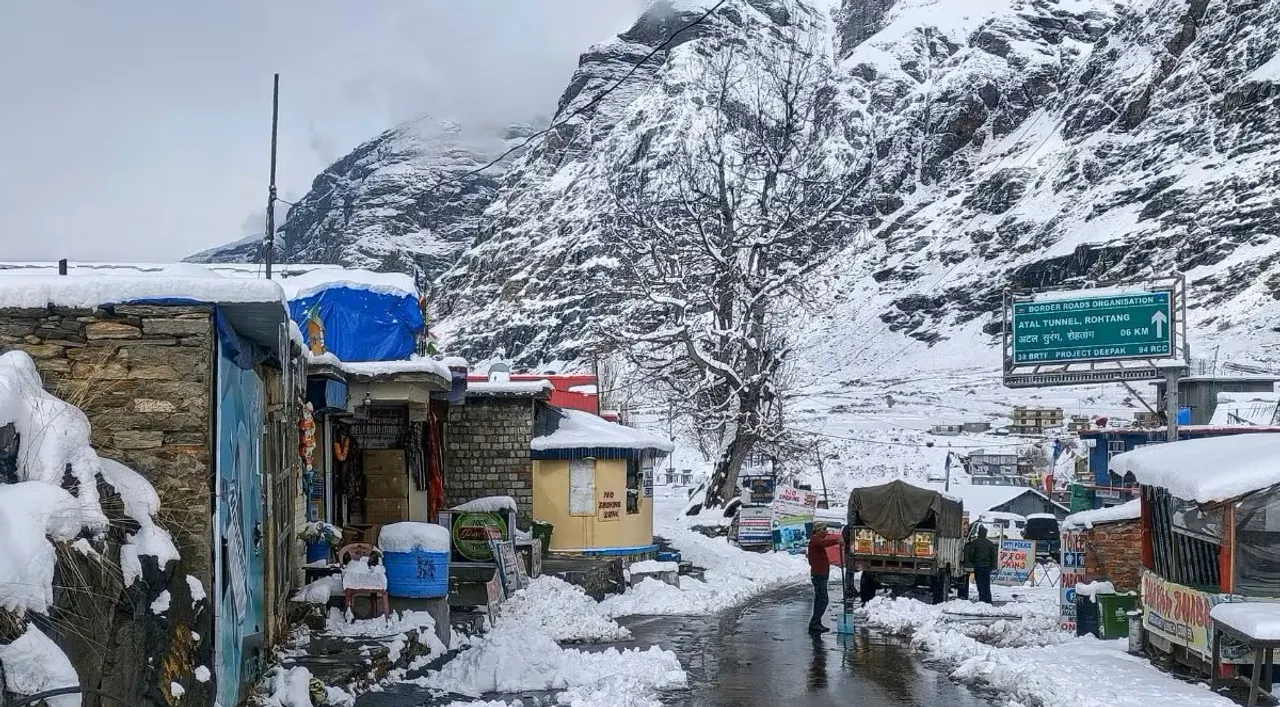 Snowfall in Himachal