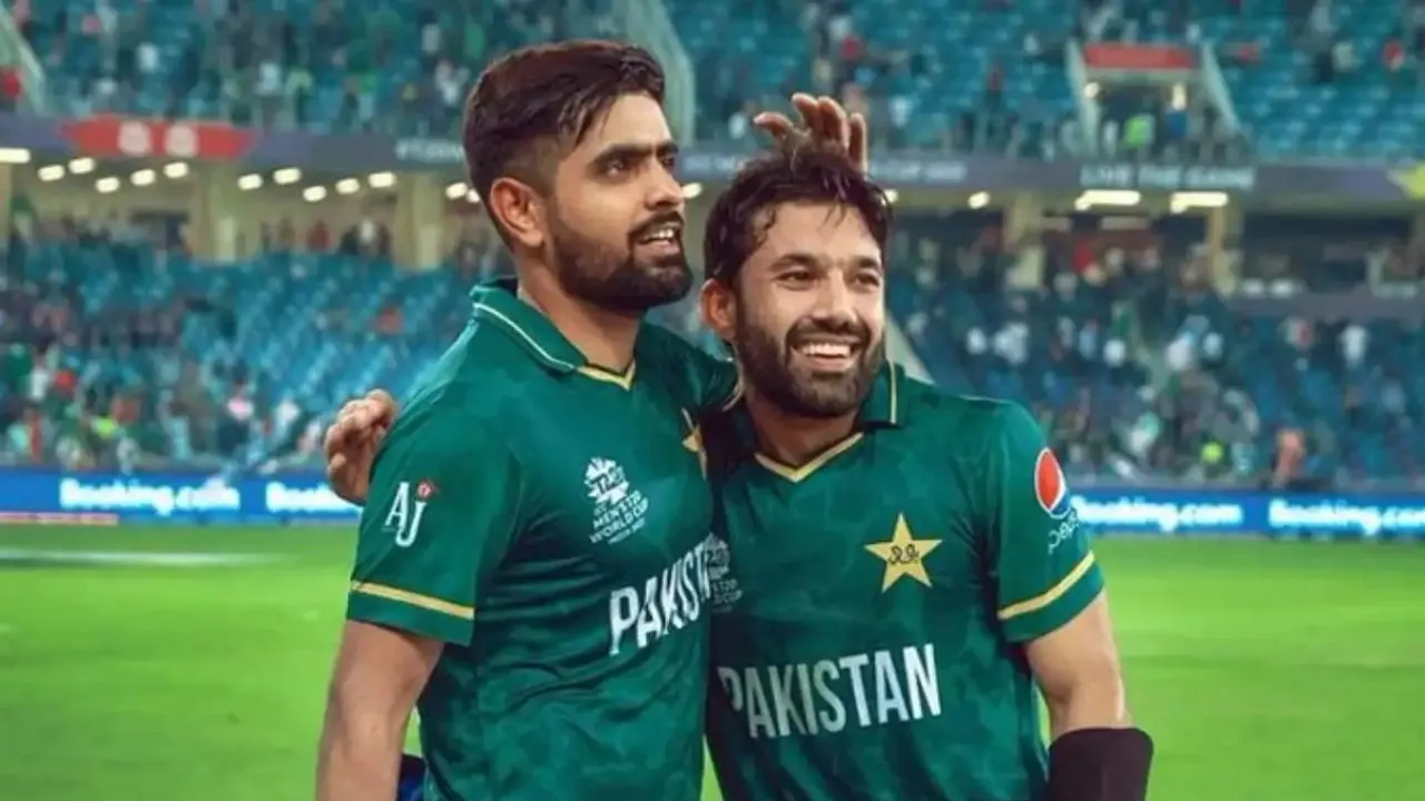 Babar Azam Mohammad Rizwan Pakistan