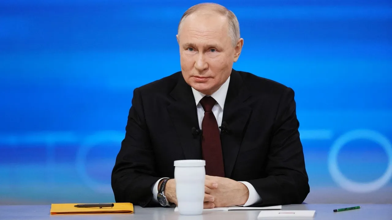 Russian President Vladimir Putin Press Conference