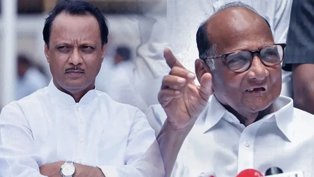 Ajit Pawar Sharad Pawar NCP Crisis