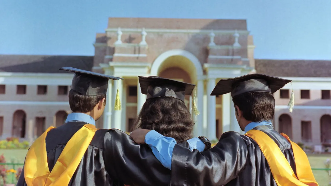 College University Convocation Student