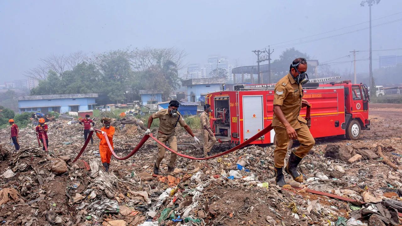 Brahmapuram fire kochi