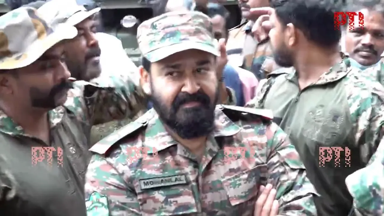 Mohanlal in Wayanad