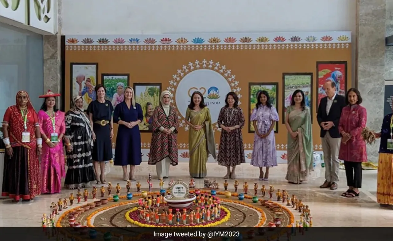 G20 first spouses Millets