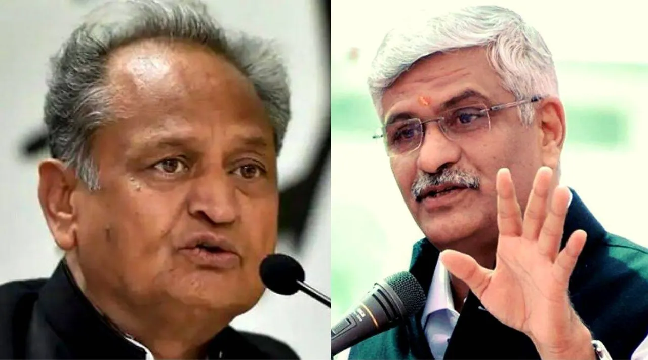 ashok gehlot gajendra shekhawat