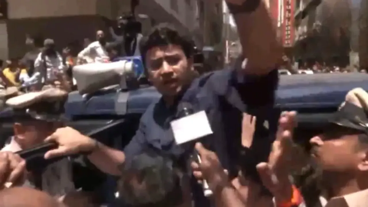 Tejasvi Surya Bengaluru BJP Protest
