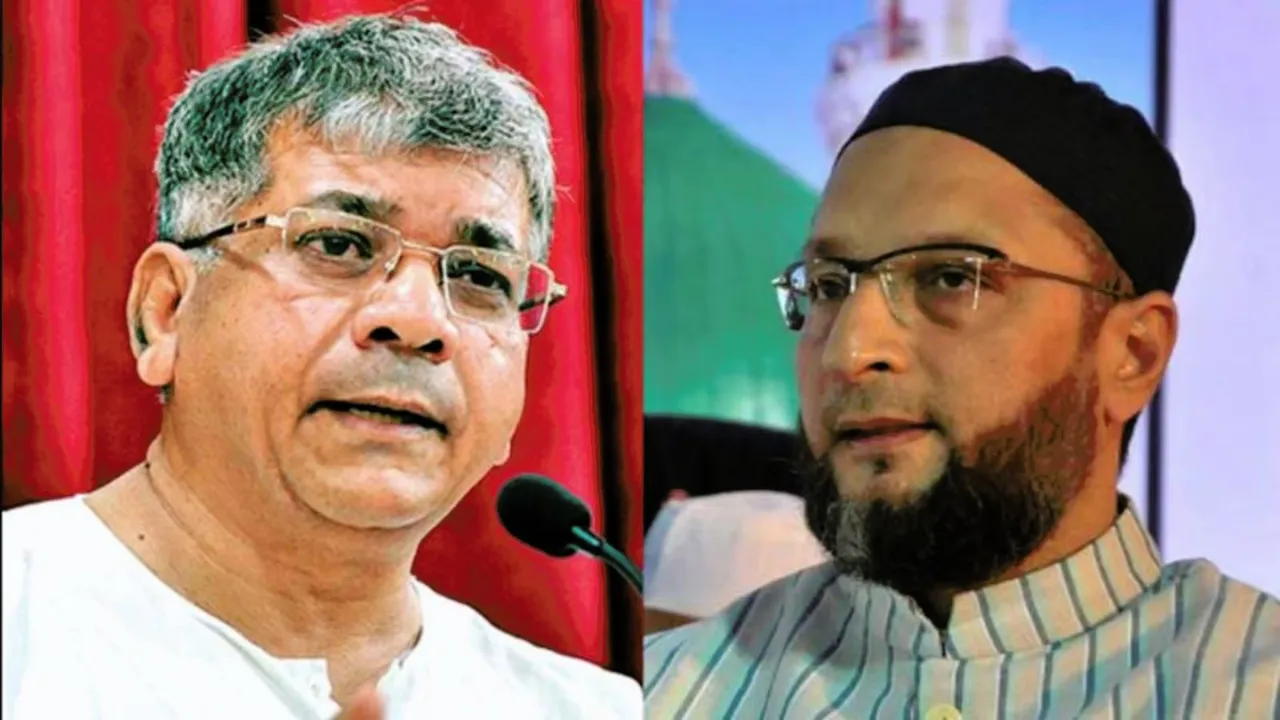 Prakash Ambedkar Asaduddin Owaisi