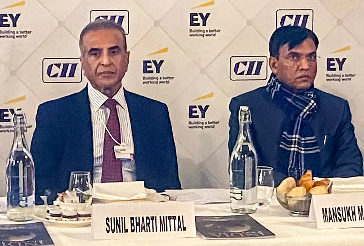 Mansukh mandaviya World Economic Forum