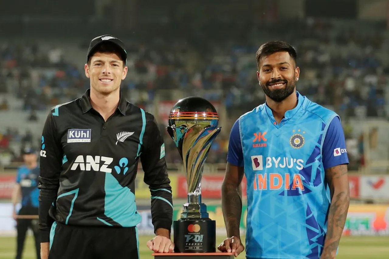 New Zealand vs India Tom latham Hardik Pandya