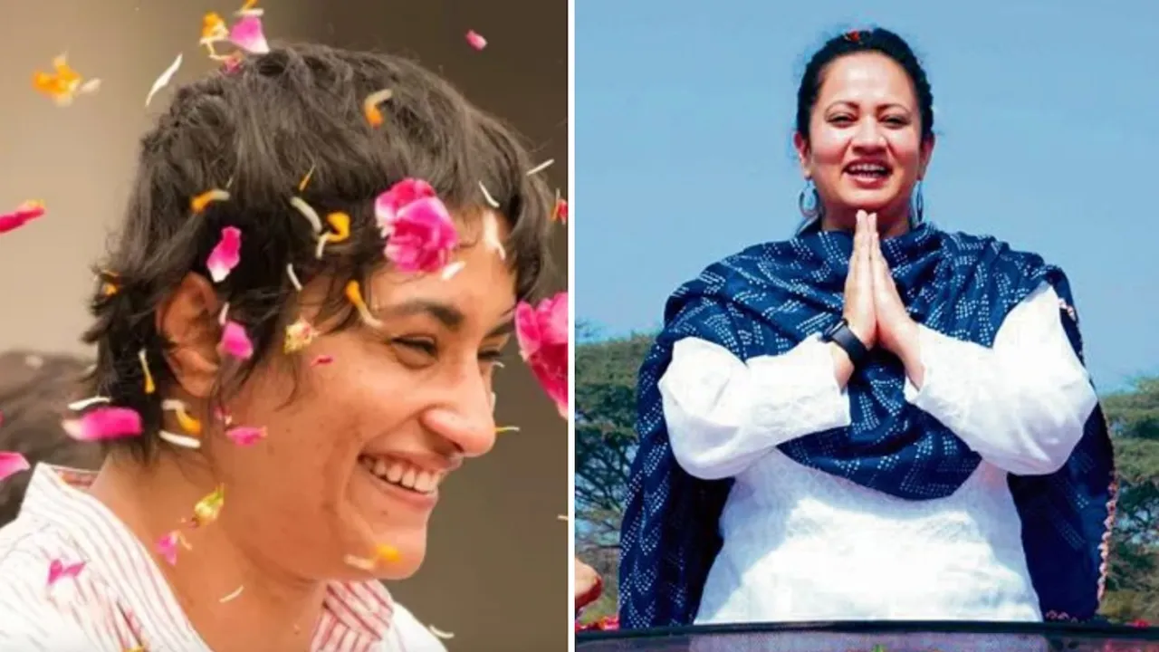 Vinesh Phogat and Arti Singh Rao