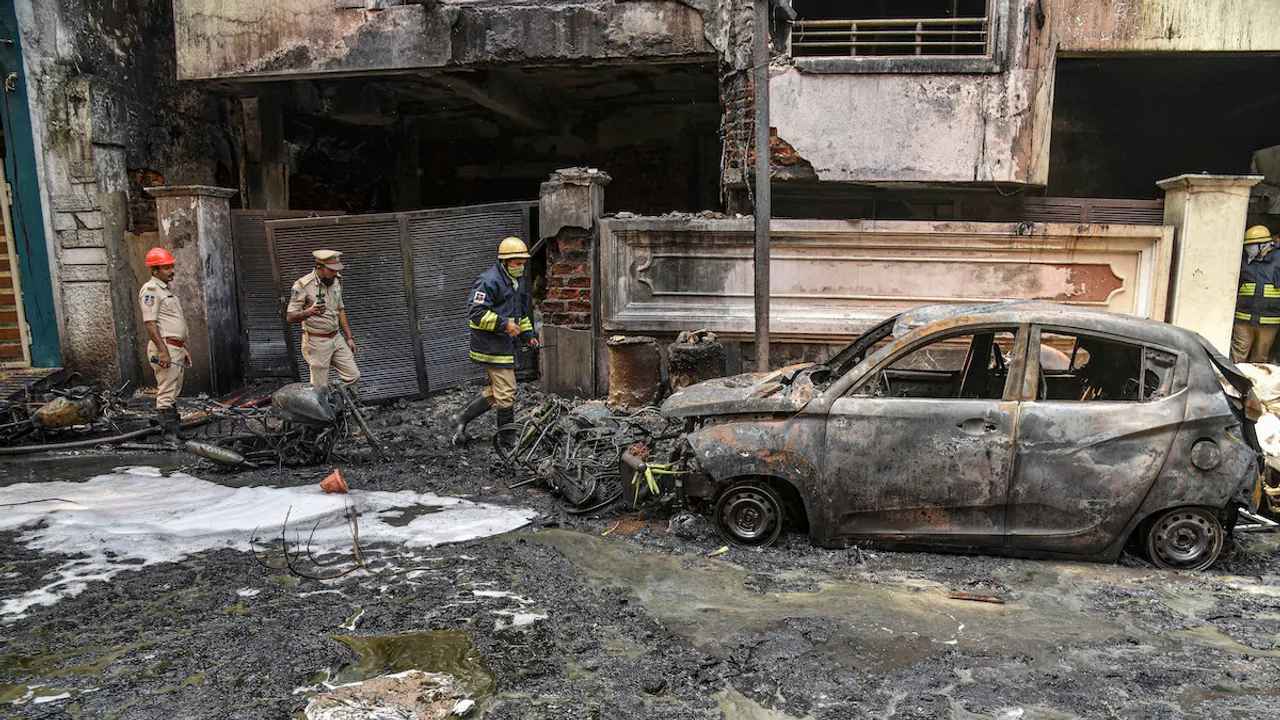 Hyderabad apartment fire