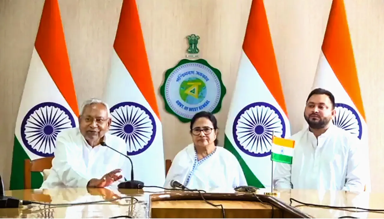 Nitish Kumar, Tejashwi Yadav meet Mamata Banerjee