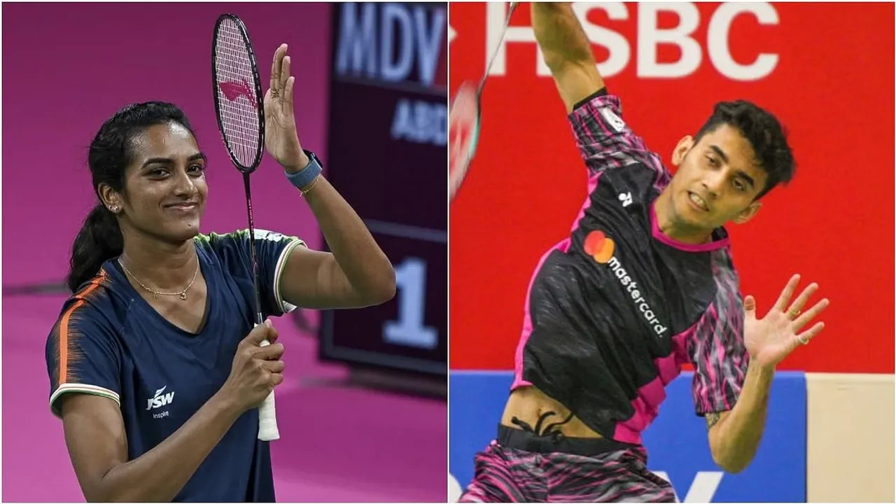 P V Sindhu and Lakshya Sen