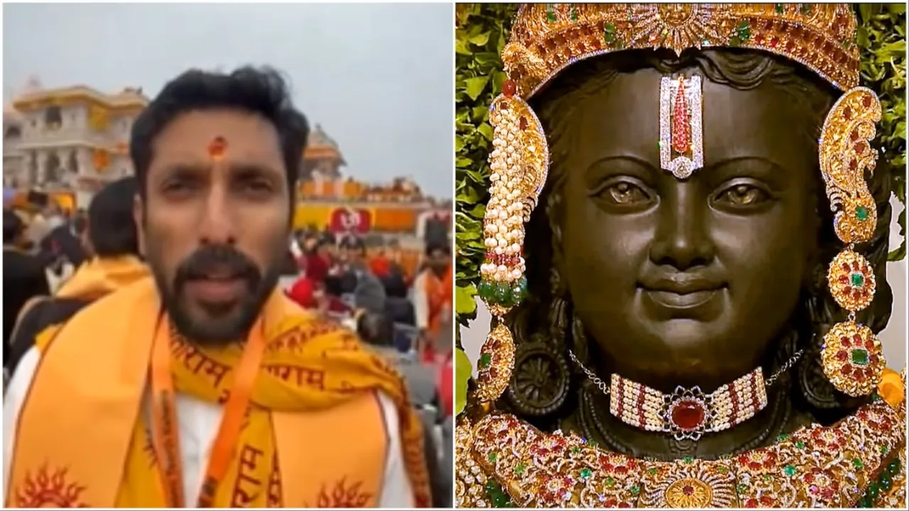 Ram Lalla idol Arun Yogiraj
