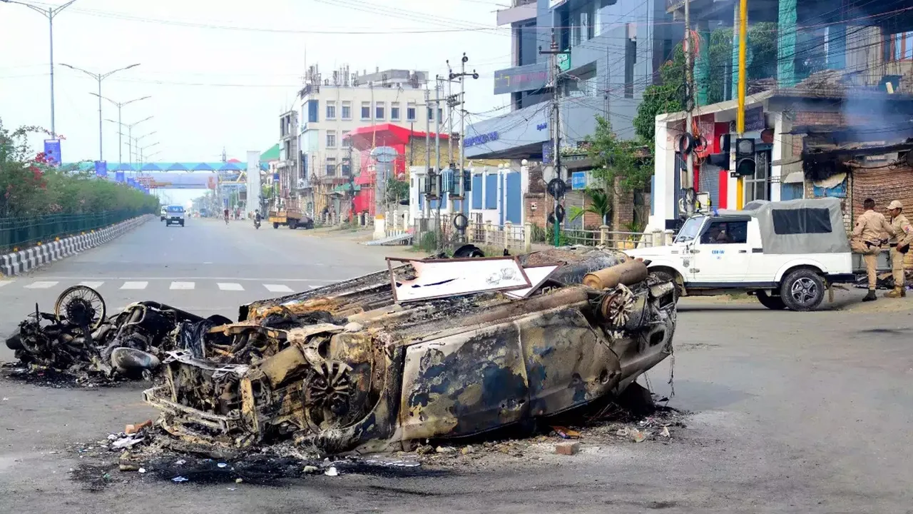 Manipur Violence Poster
