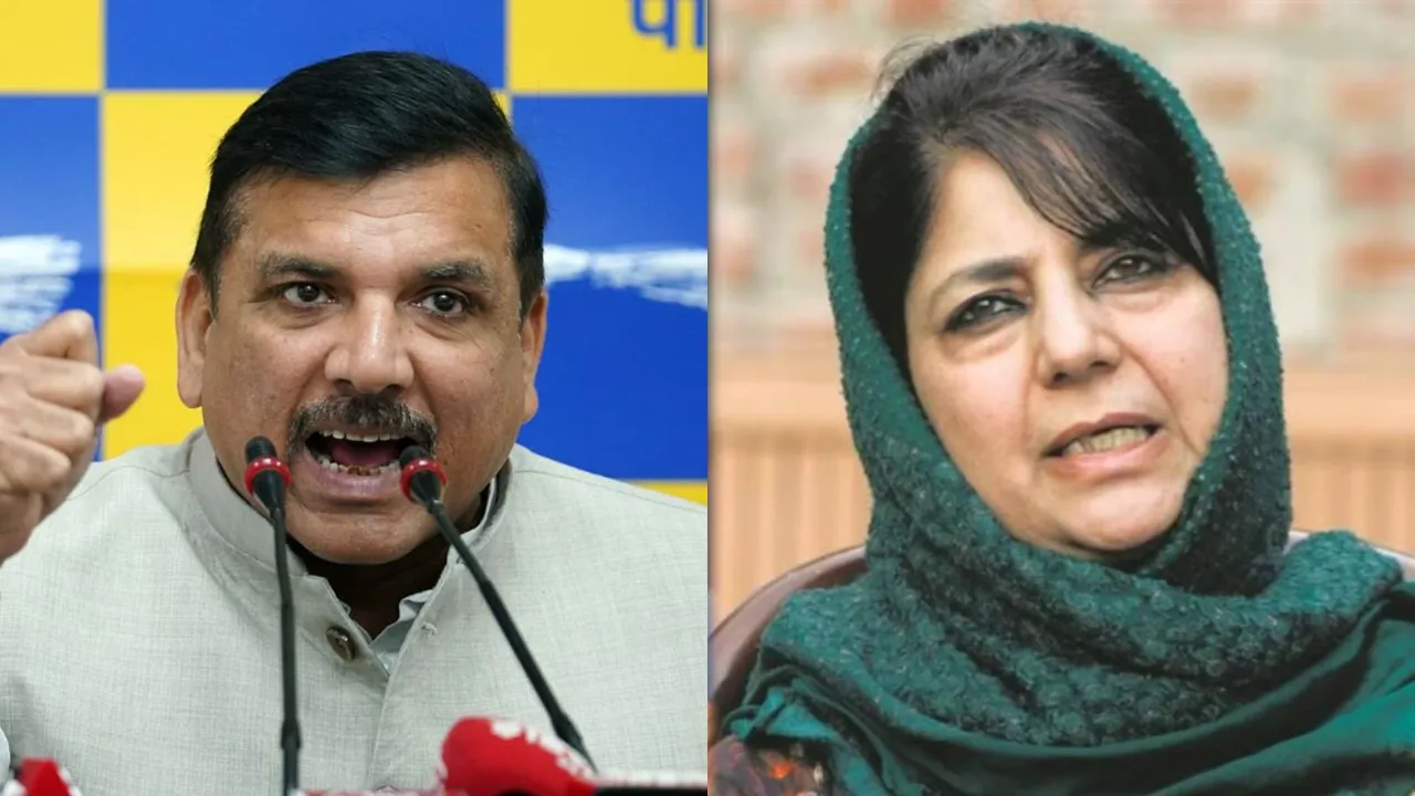 Sanjay Singh Mehbooba Mufti