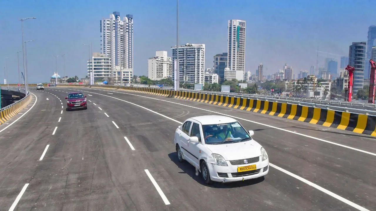 The Mumbai Coastal Road Project (MCRP), officially called the Dharmveer Swarajya Rakshak Chhatrapati Sambhaji Maharaj Coastal Road