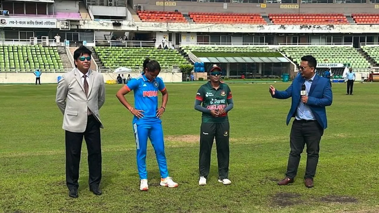 Team India win the toss and elect to bowl first in the 1st ODI against Bangladesh