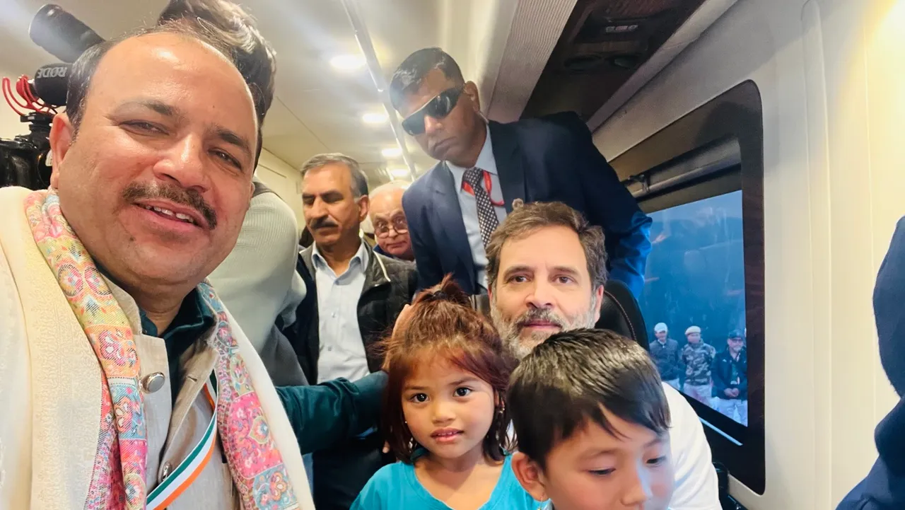 Danish Ali joins Rahul Gandhi's Bharat Jodo Nyay Yatra in Manipur