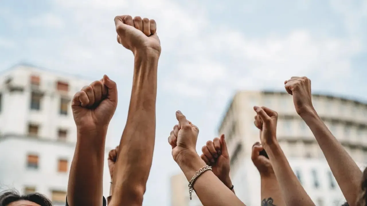 Protests march protesters.jpg