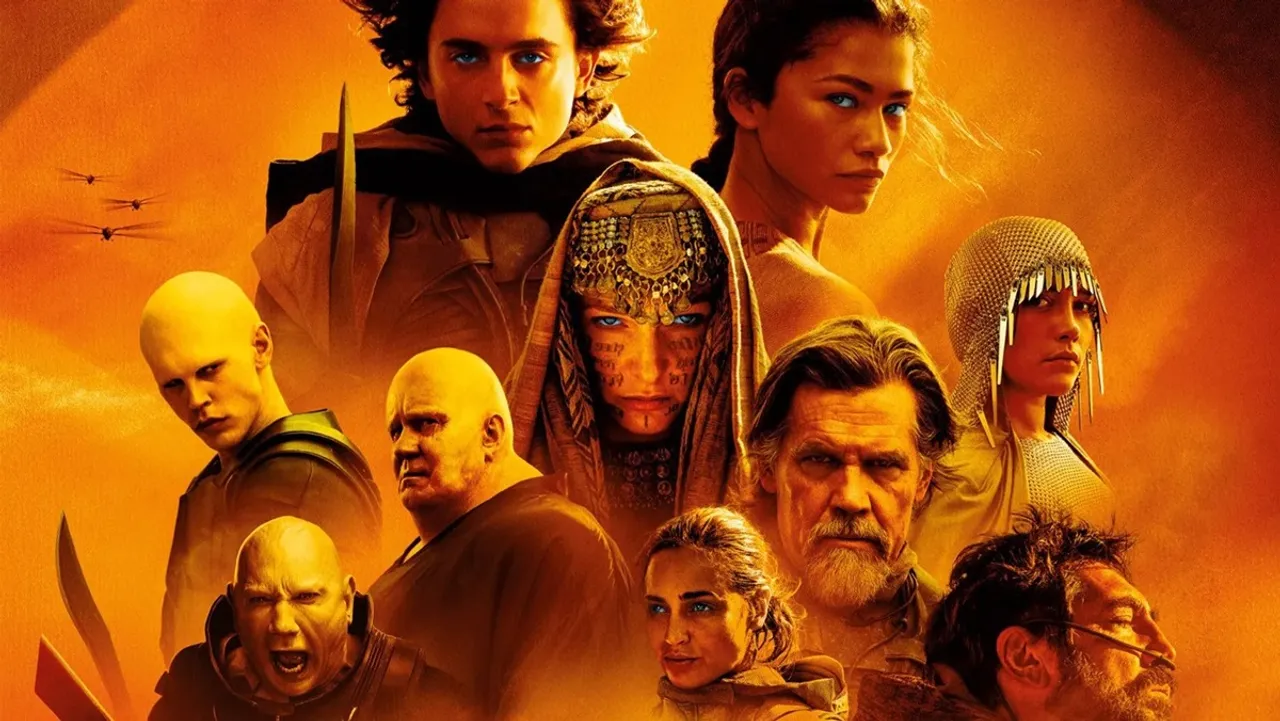 Timothee Chalamet, Zendaya, Florence Pugh, Javier Bardem, Lea Seydoux, Dave Bautista, Austin Butler, Stellan Skarsgard, Rebecca Ferguson & Josh Brolin