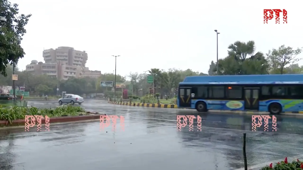 Delhi rains