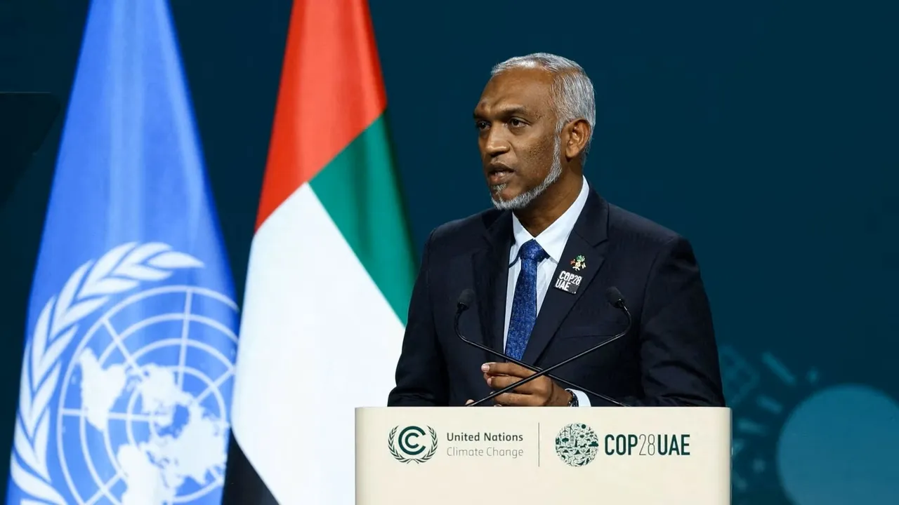 Maldives President Mohamed Muizzu