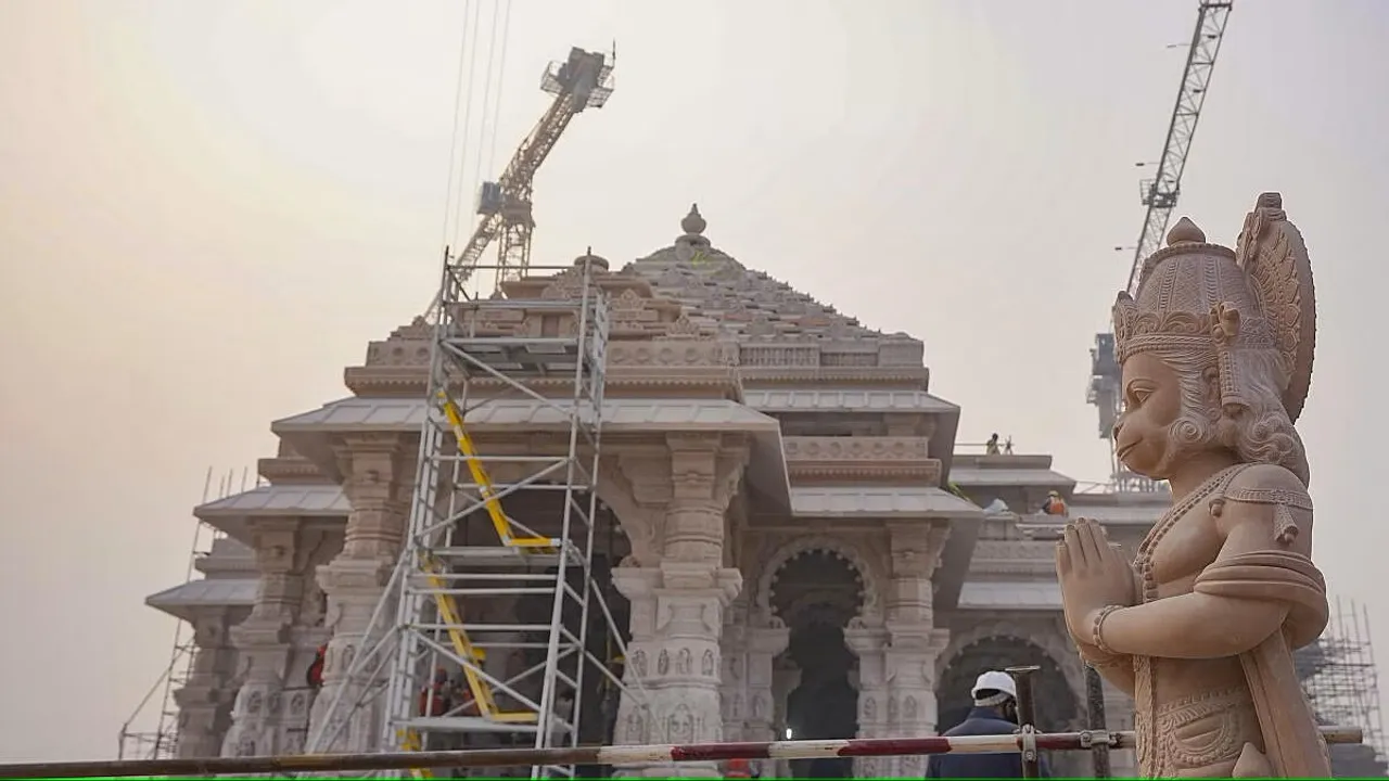 Ram mandir consecration ceremony in Ayodhya