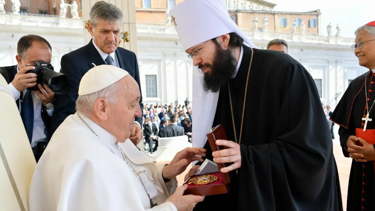 Pope Francis Metropolitan Anthony