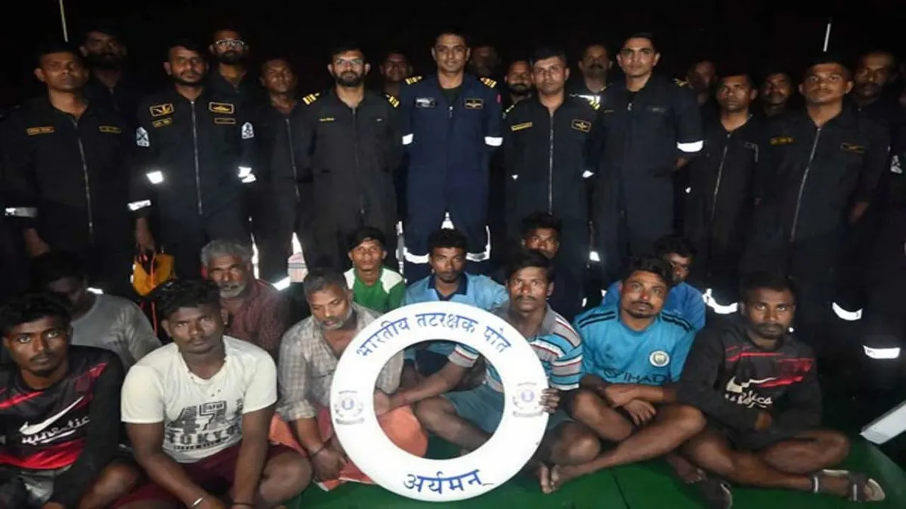 Indian Coast Guard Kerala Indian Fishermen