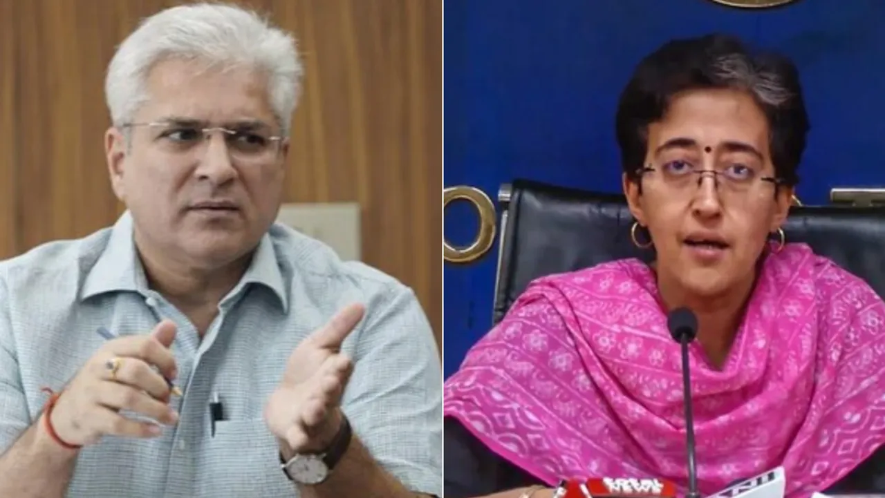 Kailash Gahlot and Atishi