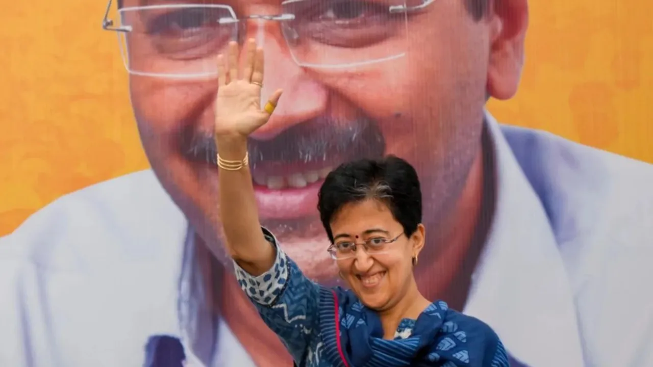 Delhi chief minister Atishi (File image)