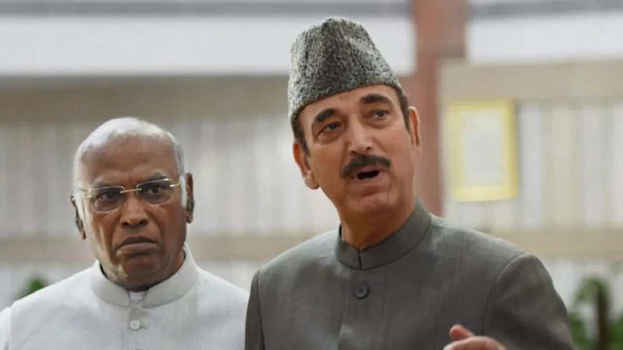 Ghulam Nabi Azad Mallikarjun Kharge
