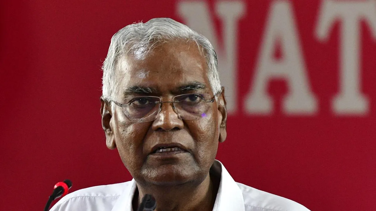 D Raja CPI