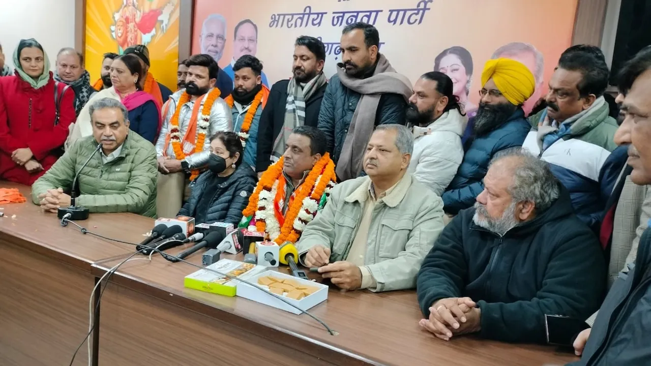 Lakhbir singh billu joins BJP