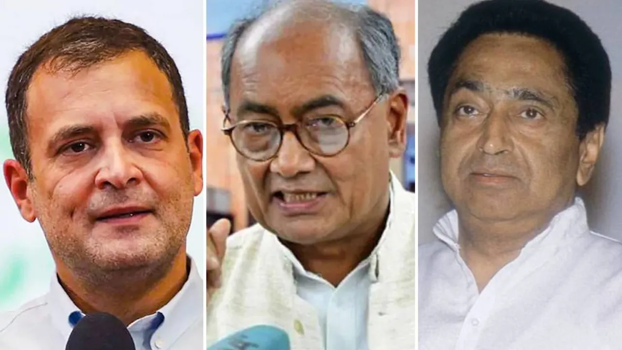 Digvijaya Singh Madhya Pradesh kamal Nath Rahul Gandhi