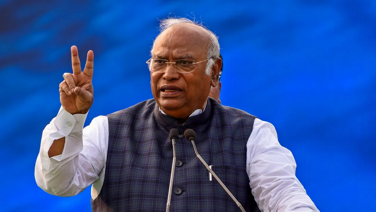 Congress President Mallikarjun Kharge (File image)