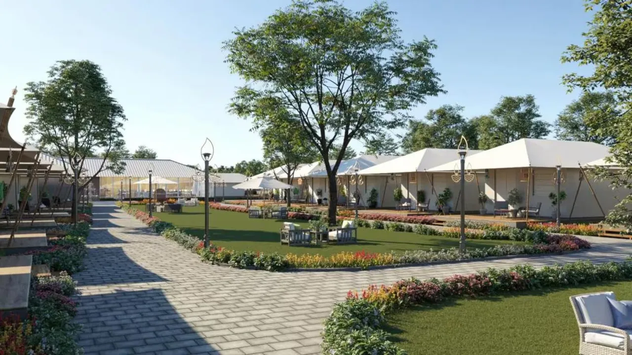 tent cities are coming up in Ayodhya.jpg