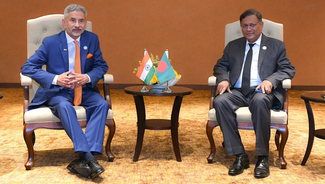 S Jaishankar and Dr. Mohammed Hasan Mahmud