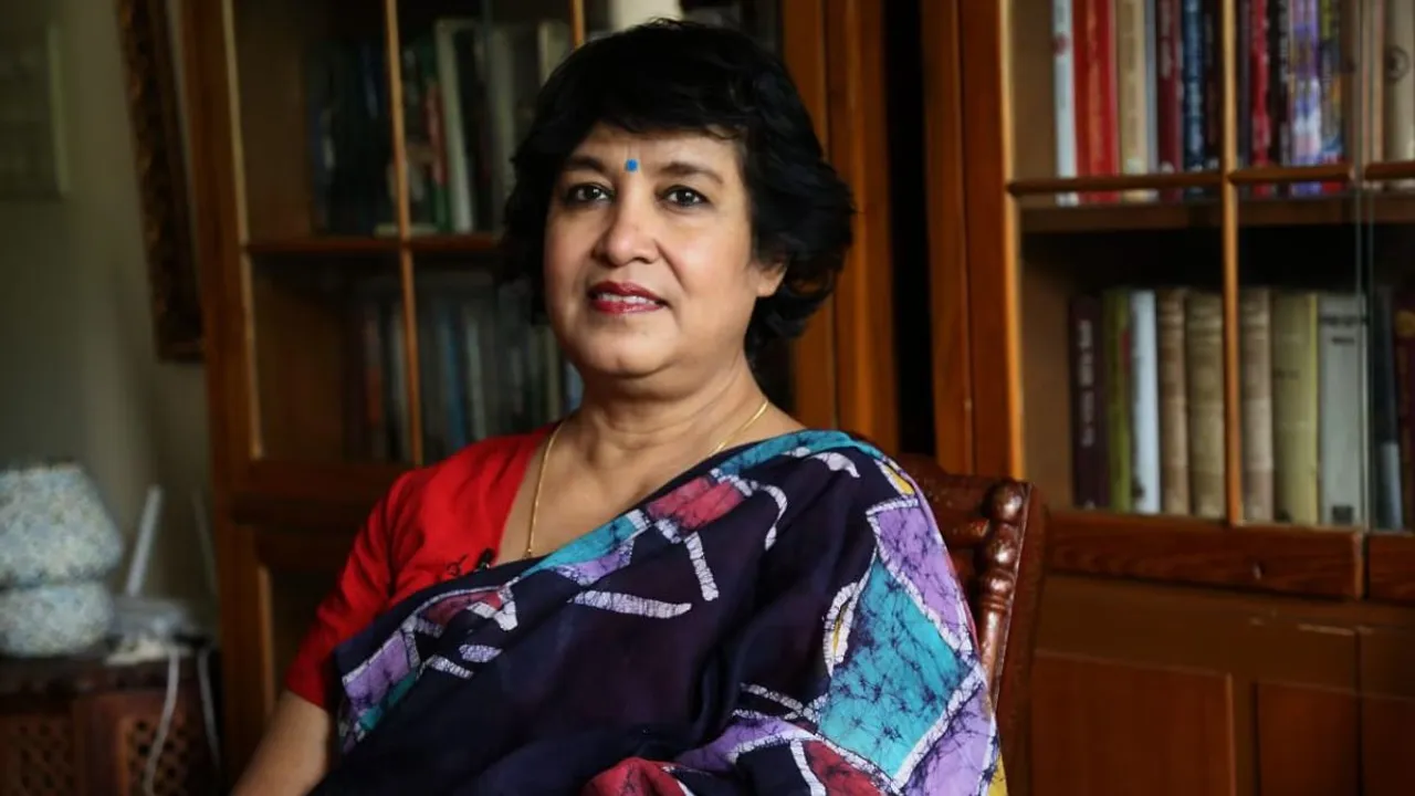 Bangladeshi writer-activist Taslima Nasreen