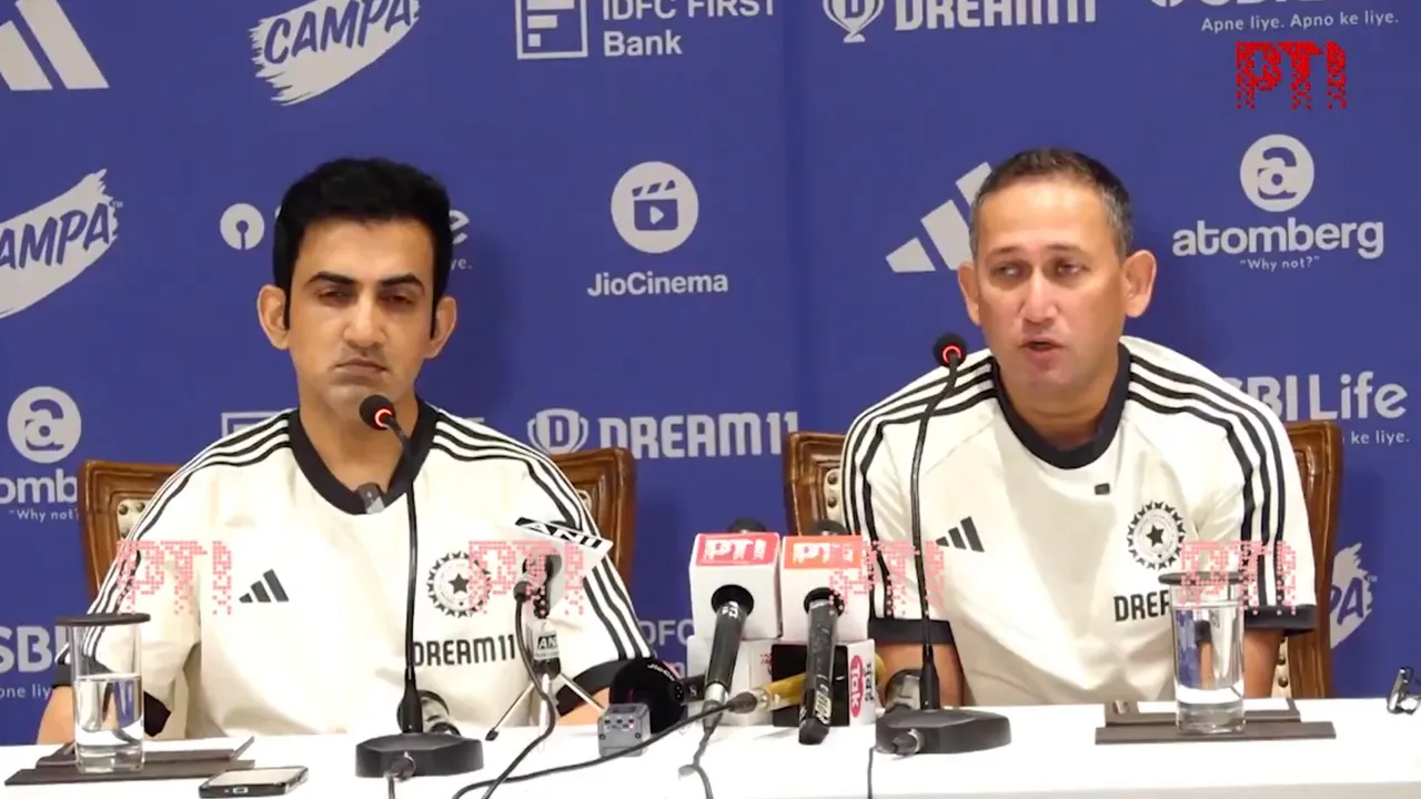 Gautam Gambhir and Ajit Agarkar