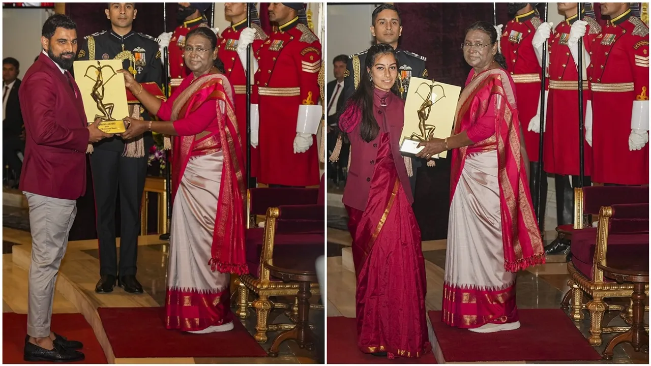 National Sports Awards Arjuna Award Mohammed Shami Esha Singh