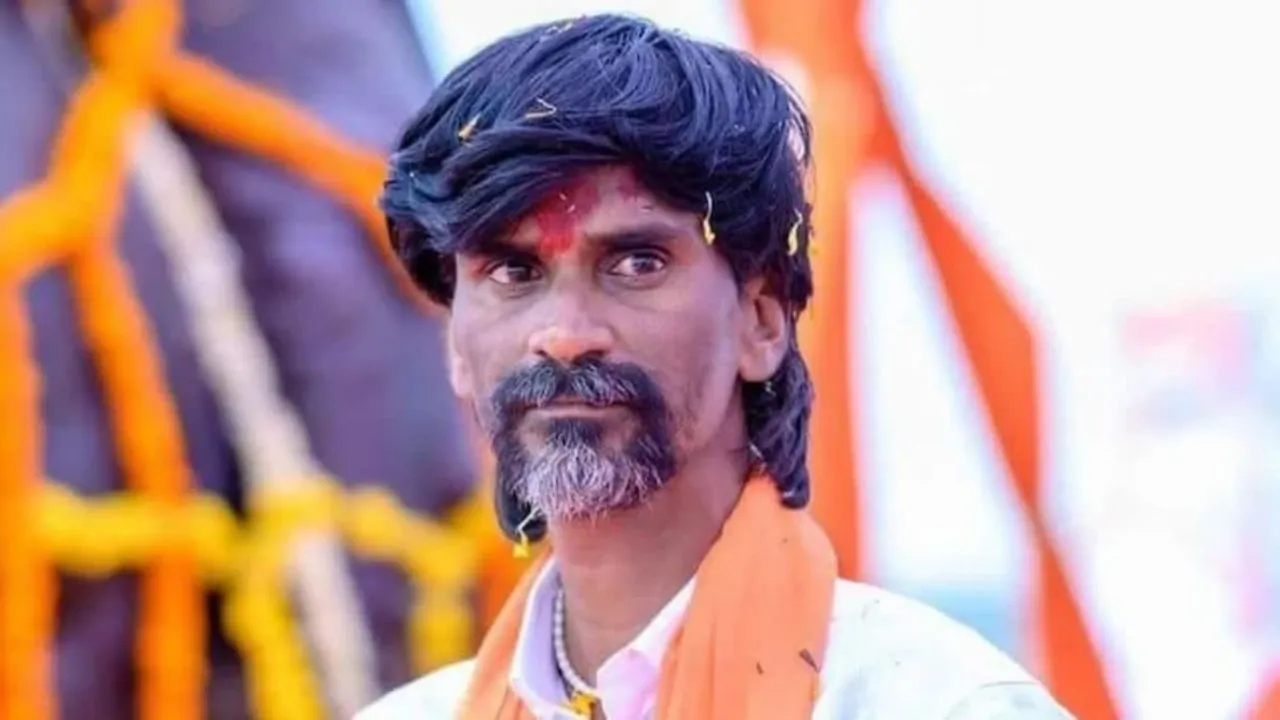 Maratha reservation activist Manoj Jarange Patil (File image)